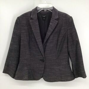 Ann Taylor Women’s Tailored One Button Blazer Jacket Career Business Size 8P